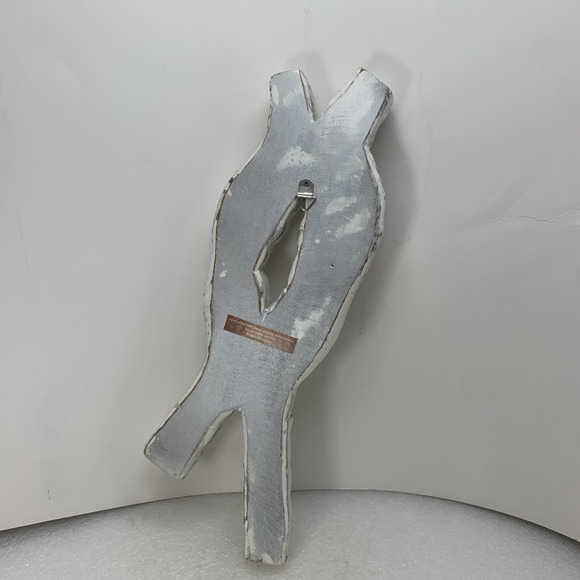 Rope Nautical Knot Handcrafted Mango Wood 13" Wall‎ Hanging Sculpture Decoration - Picture 2 of 5